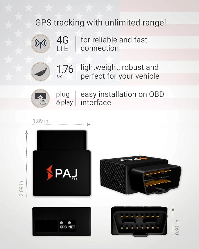 PAJ GPS OBD GPS Tracker 4G LTE, Fleet GPS Tracker, Real Time Tracking Device - Image 5
