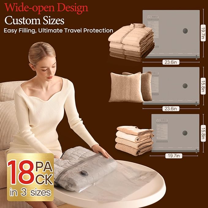 Vacuum Storage Bags for Travel - Image 3