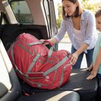 Travel Duffle Bag for Women & Men. Duffel Bag for Traveling & Camping (80L / Red)