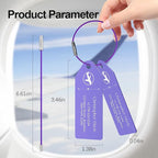4 PCS Personalized Metal Luggage Tag – Personalized Engraved Suitcase Tag - Image 2