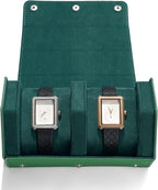 Oirlv Luxury Hexagonal Leather Watch Travel Case Watch Organizer Case - Image 2