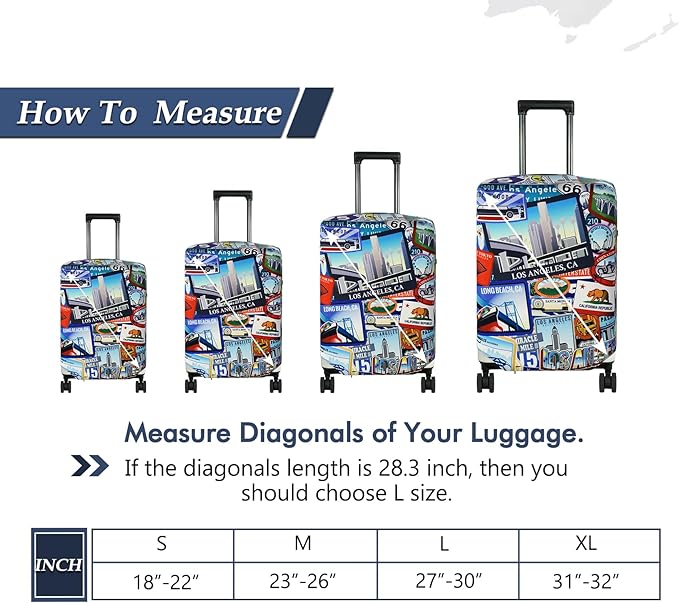 HYPER VENTURE Washable Luggage Cover - Image 5