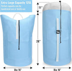 Laundry Bag Backpack, 125L Extra Large Travel - Image 2