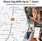 Esky Bluetooth Tracker Tag, Smart Luggage Tracker Compatible - Image 6