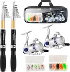 Fishing Pole Set Fishing Rod and Reel Combo, Prefect by Hikary