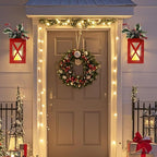 Christmas Lanterns Decorative Outdoor, Waterproof 14.2" Decorative Christmas - Image 7