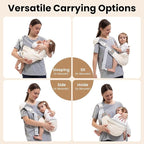 Baby Carrier Newborn to Toddler, Baby Sling Carrier, Toddler Carrier 25-60 lbs - Image 8