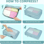 BAGAIL 4 Set/6 Set/8 Set Compression Packing Cubes Travel Accessories - Image 4