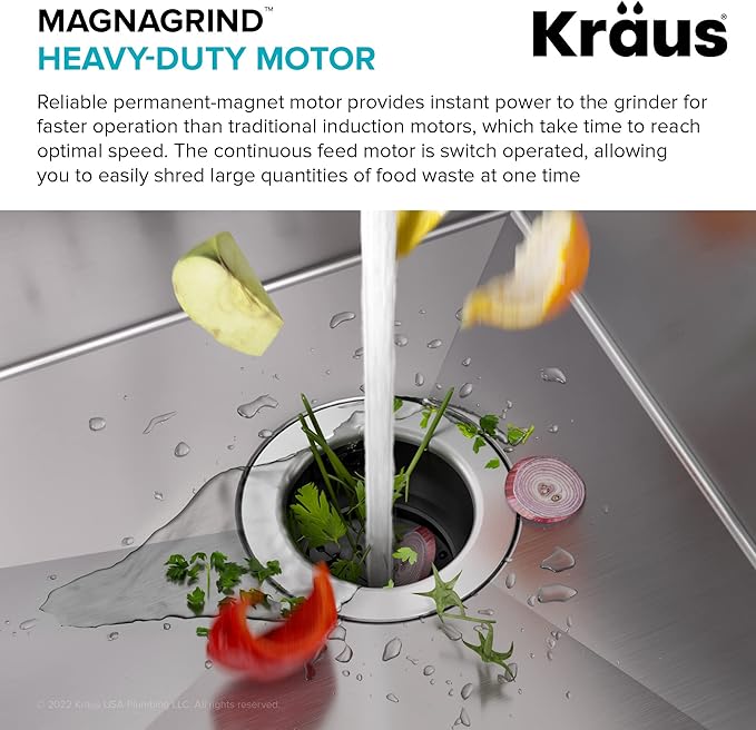 Kraus KGUW1-33WH-100-100, Bellucci Workstation 32 in. Undermount Granite - Image 8