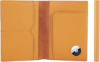 STAR VISTA Albatross Leather Travel Passport Holder, Minimalist Design by STARVISTA