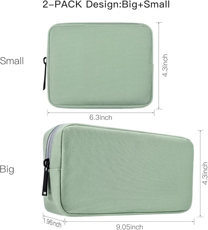 imComor Universal Electronics Accessories Case Bag, Power Adapter, Laptop Mouse - Image 2