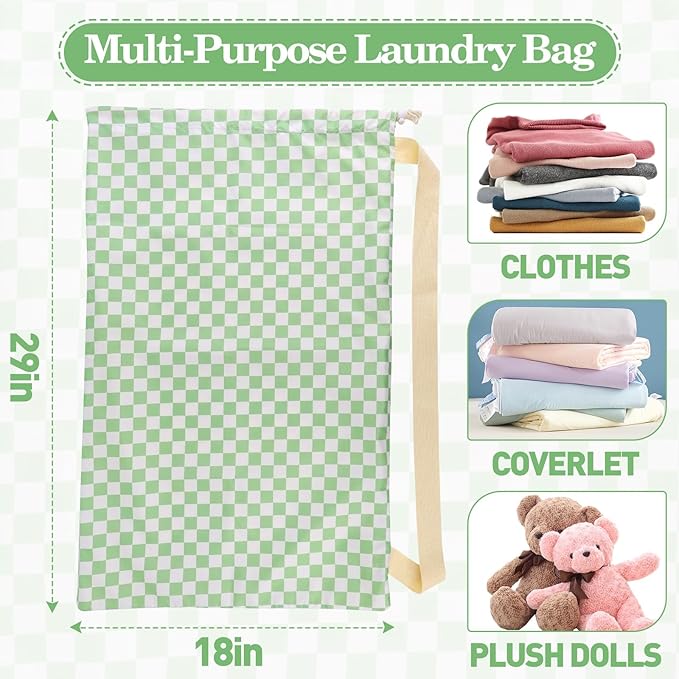 Laundry Bag, Dirty Backpack Laundry Bag - Image 6