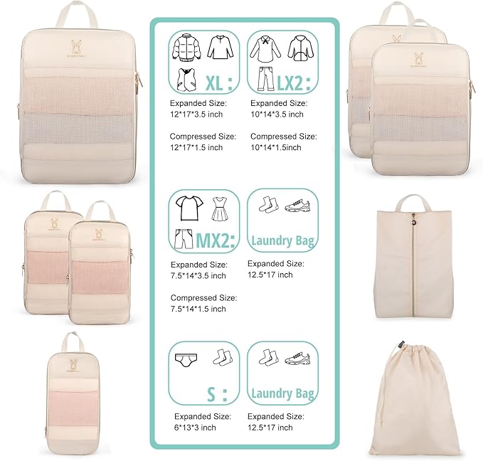 Expandable Compression Packing Cubes - Image 6
