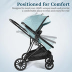 Lite 2.0 Baby Stroller with Newborn Mode, 2-in-1 Foldable Infant Stroller with - Image 3