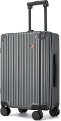 20 Inch Carry on Luggage, Airline Approved 22x14x9 Hard Shell Carry on Suitcase by TRAVELLUGGAGE