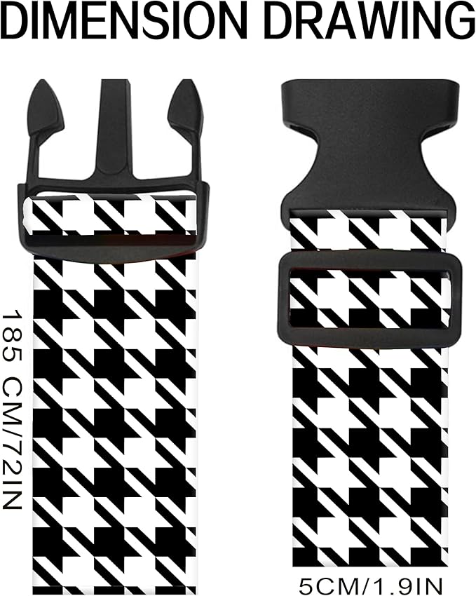 Luggage Straps for Suitcases, Adjustable Travel Belt, Durable Wide Luggage Strap - Image 2