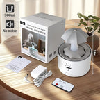 Essential Oil Diffuser for Home, Bedroom Humidifiers, Air Scent Aroma Aromatherapy Ultrasonic Humidifier Machine Timer Small Mini difusor de Aromas para casa Living Room Office Decor Gifts Raindrop