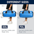Haimont Waterproof Duffel Bag Roll-top Dry Duffel Bag - Image 6