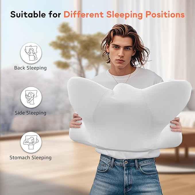 Dual-Height Cervical Neck Pillow - Image 7