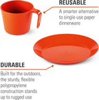 GSI Outdoors Cascadian 1 Person Table Set I 6-Piece Camping, Backpacking Mess - Image 3