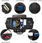 Dimayar Expandable Duffle Bag for Men, 50L Large-Capacity Weekender, - Image 5