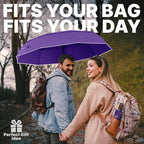 Royal Walk Windproof Folding Travel Umbrella Compact and Strong Luxurious Real - Image 8