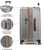 Travelpro Platinum Elite Hardside Expandable Checked Luggage, 8 Wheel Spinner - Image 4