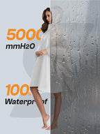SaphiRose Unisex Rain Poncho Raincoat Hooded - Image 2