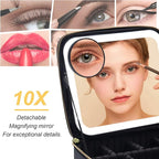 Makeup Case, Lighted Mirror, Waterproof - Image 3