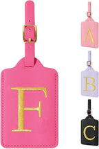 Personalized Initial Luggage Tags by izuzta