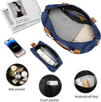 LARVENDER Luggage Sets 5 Piece Hardside Expandable Suitcase - Image 6