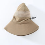 Home Prefer UPF 50+ Men's Sun Hat Wide Brim Bucket Hat UV Protection Hat - Image 9