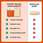 FOMIN - Antibacterial Paper Soap Sheets Tin - Image 4