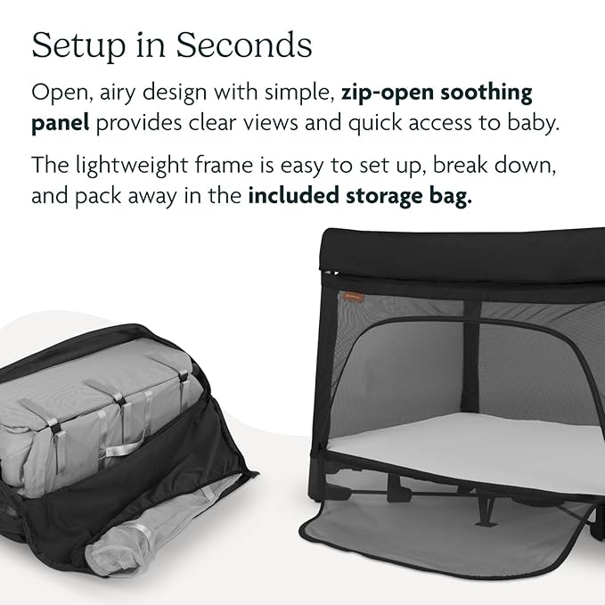 UPPAbaby Remi Playard | Deluxe 3-in-1 Portable Playard, Bedside Bassinet + - Image 4