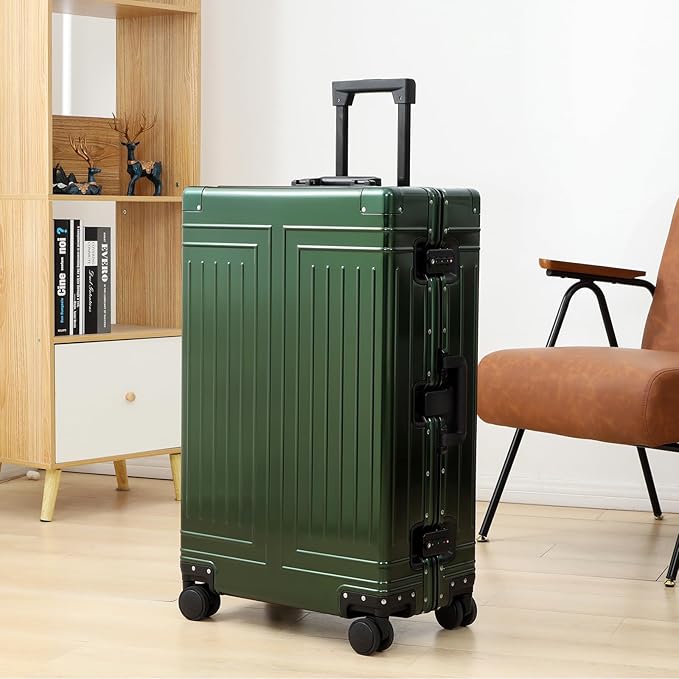 All Aluminum Magnesium Carry On Luggage，Cut from Whole Aluminum Sheet，22x14x9 - Image 5