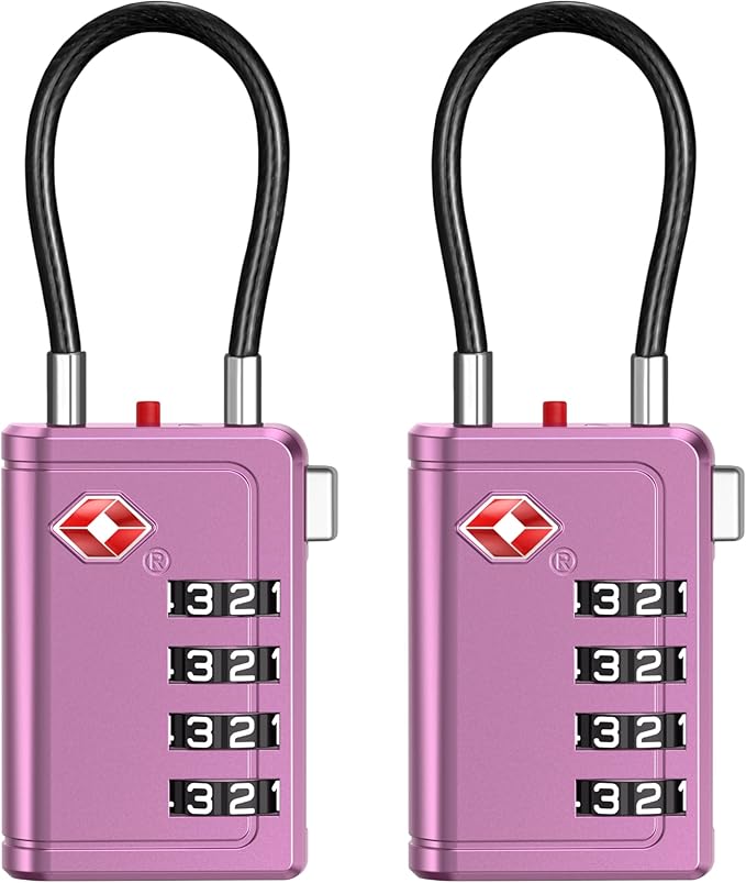Puroma TSA Approved Luggage Travel Locks by Puroma