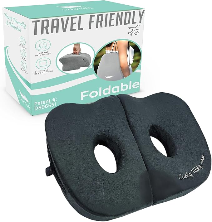 Foldable Sit Bone Seat Cushion by CushyTushy
