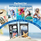 2 Pack Waterproof Phone Pouch - 10in Waterproof Phone Case - Image 9