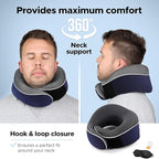 Travel Neck Pillow, Best Memory Foam Airplane Pillow - Image 5