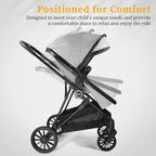 Lite 2.0 Baby Stroller with Newborn Mode, 2-in-1 Foldable Infant Stroller with - Image 3
