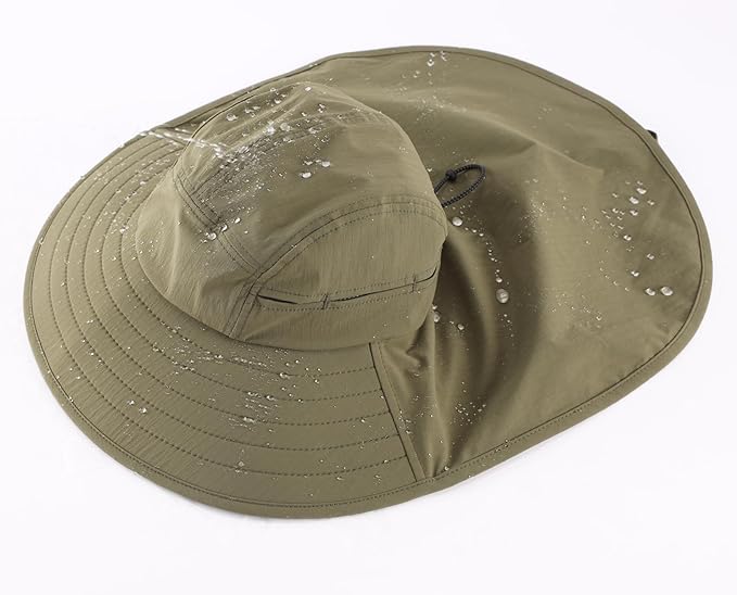 Home Prefer UPF 80+ Sun Hat for Men Women Wide Brim Sun Hat - Image 4