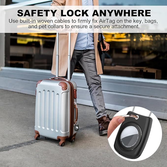 IPX8 Waterproof Airtag Holder Air Tag Case - Image 4