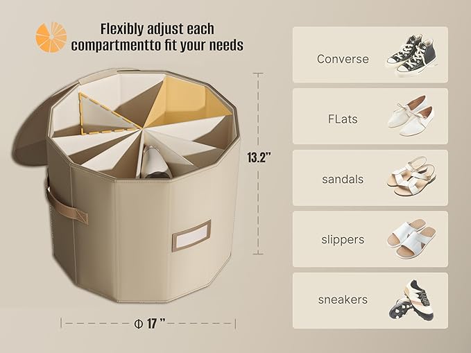 Vailando Shoe Organizer for Closet - Image 5