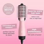 INFINITIPRO BY CONAIR The Knot Dr. All-in-One Travel Friendly Oval Dryer Brush, Hair Dryer & Volumizer, Hot Air Brush