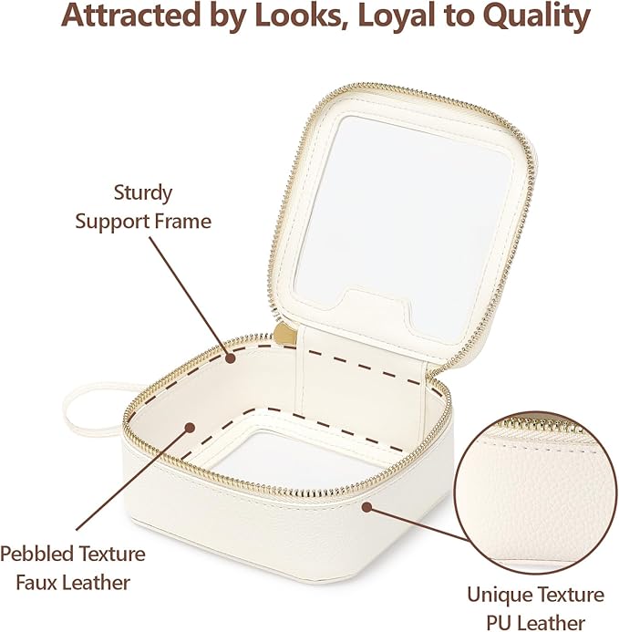PACKISM Small Clear Makeup Bag - Image 3