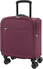 Verage Under Seat Luggage with Wheels，Softside Small Suitcase Spinner Carry On by VERAGE