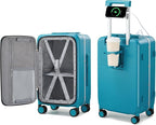 Hanke 20 Inch Carry On Luggage by Hanke