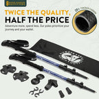100% Carbon Fiber Trekking Poles by USA Brand - Image 2
