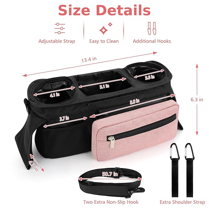 Accmor Universal Stroller Organizer - Image 9