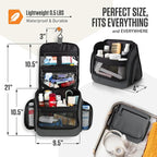 VENTURE 4TH Hanging Travel Toiletry Bag - Image 2